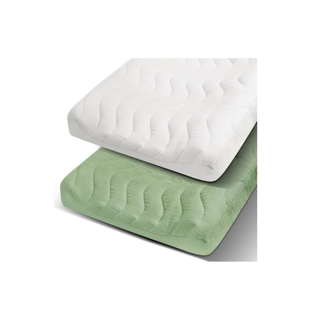 2 Pack Muslin Changing Pad Covers